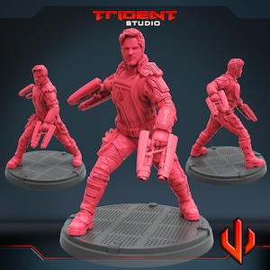 Starboss by Trident Studios Great for Crisis Protocol, Superhero RPGs, and other Scifi Tabletop Games