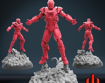 Tinman MK 17 by Trident Studios Great for Crisis Protocol, Superhero RPGs, and other Scifi Tabletop Games