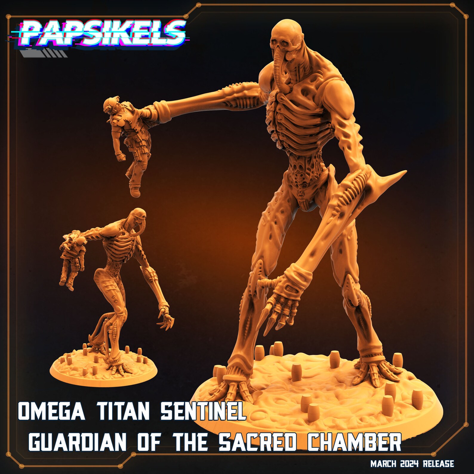 Omega Titan Sentinel Guardian of the Sacred Chamber by Papsikels Great ...