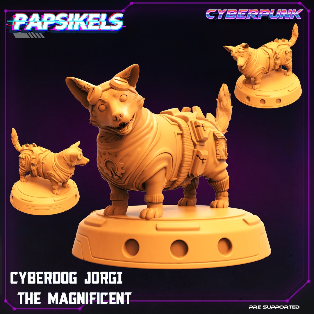 Cyberdog Jorgi The Manificent（Papsikels作） サイバーパンク  