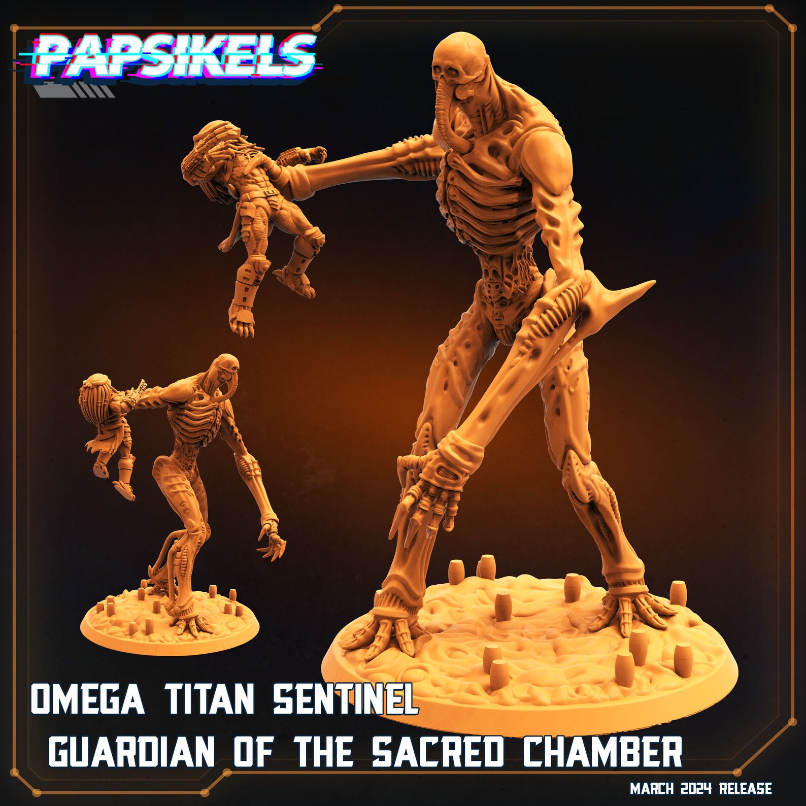 Omega Titan Sentinel Guardian of the Sacred Chamber by Papsikels Great ...