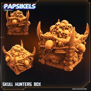 Skull Hunters Box by Papsikels Great for Cyberpunk, and other Sci-Fi Tabletop Games