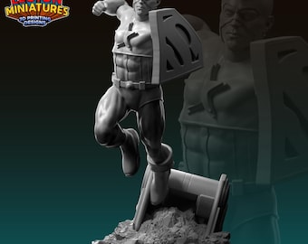 Amazing Army Man by Legion Miniatures Great for Display, Superhero RPGs, and other Tabletop Games