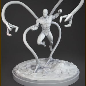 Doctor Better than You 40mm on 50mm Base by C27 Miniatures Great for Crisis Protocol, Superhero RPGs, and other Sci-Fi Tabletop Games