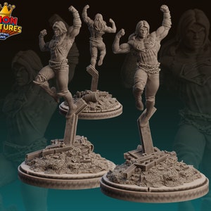 Super Dark by Legion Miniatures Great for Display, Superhero RPGs, and other Tabletop Games