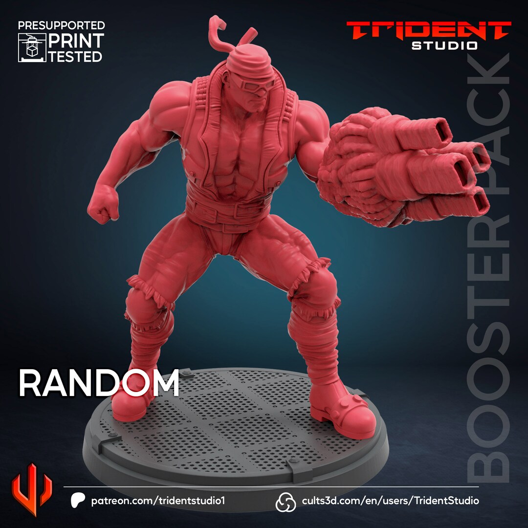 Slipshod From Trident Studios Great for Crisis Protocol, Superhero Rpgs, and Other Scifi Table
