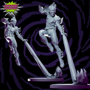 Macula 40mm scale on 35mm base by Hardcore Miniatures Great for Display, Superhero RPGs, and other Tabletop Game