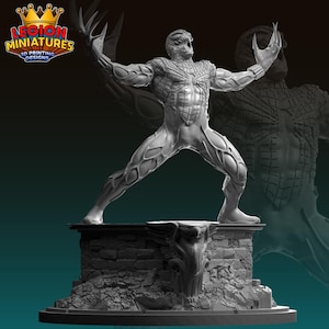 Arachnid Bloodbath by Legion Miniatures Great for Display, Superhero RPGs, and other Tabletop Games