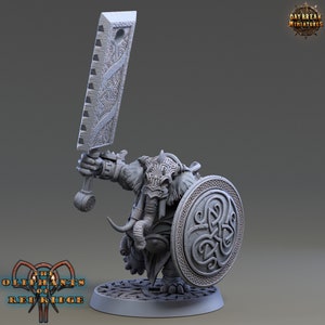 Hanno Flatslap - The Oliphants of Red Ridge - from Daybreak Miniatures