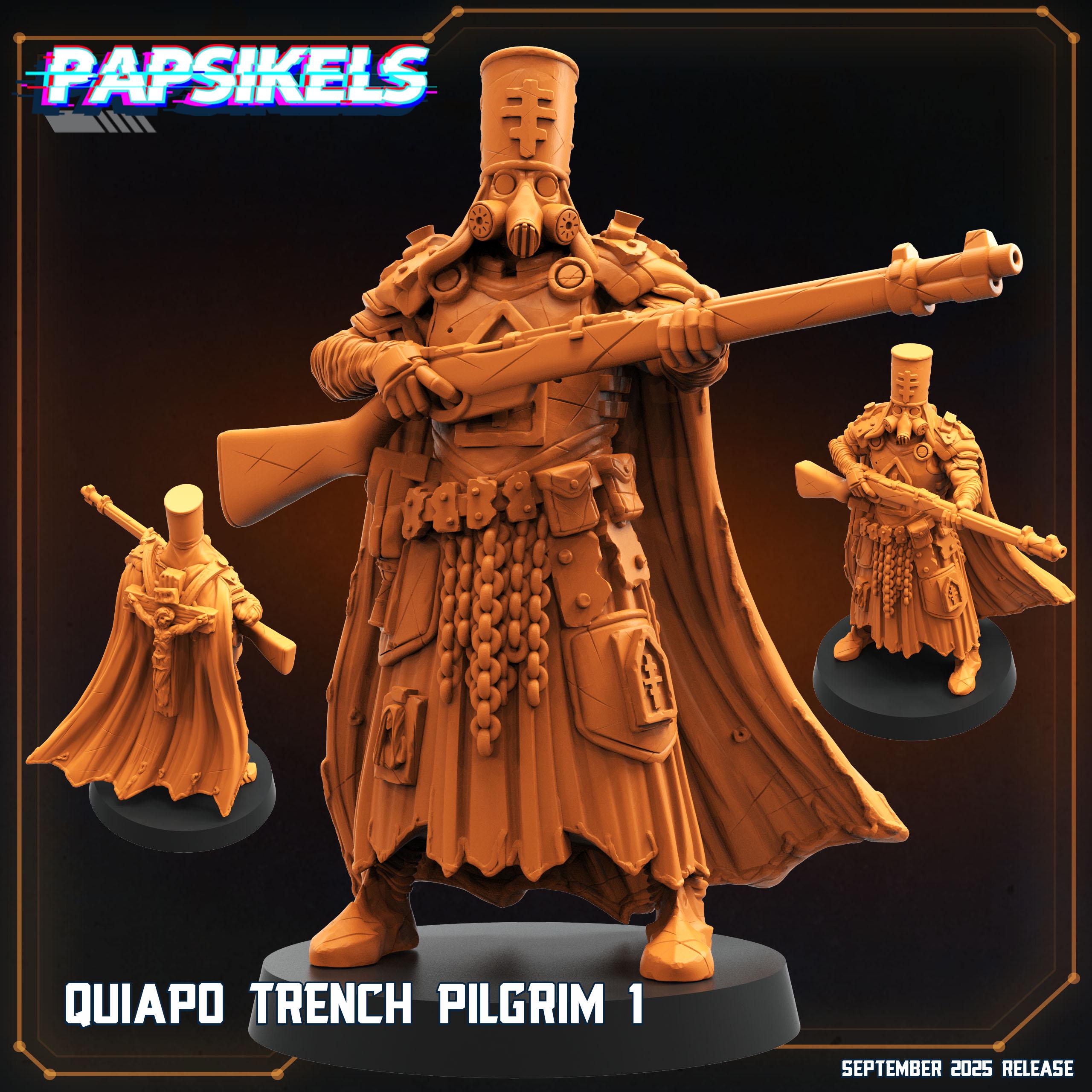 Quiapo Trench Pilgrim by Papsikels Great for Trench Crusade