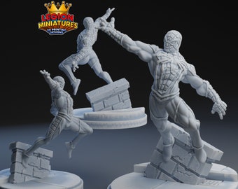 Webhead by Legion Miniatures Great for Display, Superhero RPGs, and other Tabletop Games