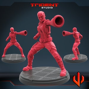 Stellar by Trident Studios Great for Crisis Protocol, Superhero RPGs, and other Scifi Tabletop Games