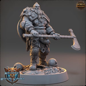 Erik the Great - Northmen of the Howling Glacier from Daybreak Miniatures