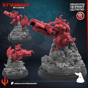 Trash Panda 40mm scale on 35mm base from Trident Studios Great for Crisis Protocol, Superhero RPGs, and other Scifi Table Top Games