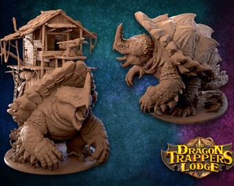 Lodgeback Snapper by Dragon Trapper Lodge  Great for Dungeons and Dragons, Pathfinder and other fantasy Table Top Games