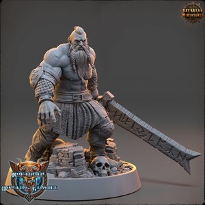 Rogur Red - Northmen of the Howling Glacier from Daybreak Miniatures