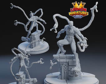 Doc Spidey-ock by Legion Miniatures Great for Display, Superhero RPGs, and other Tabletop Games