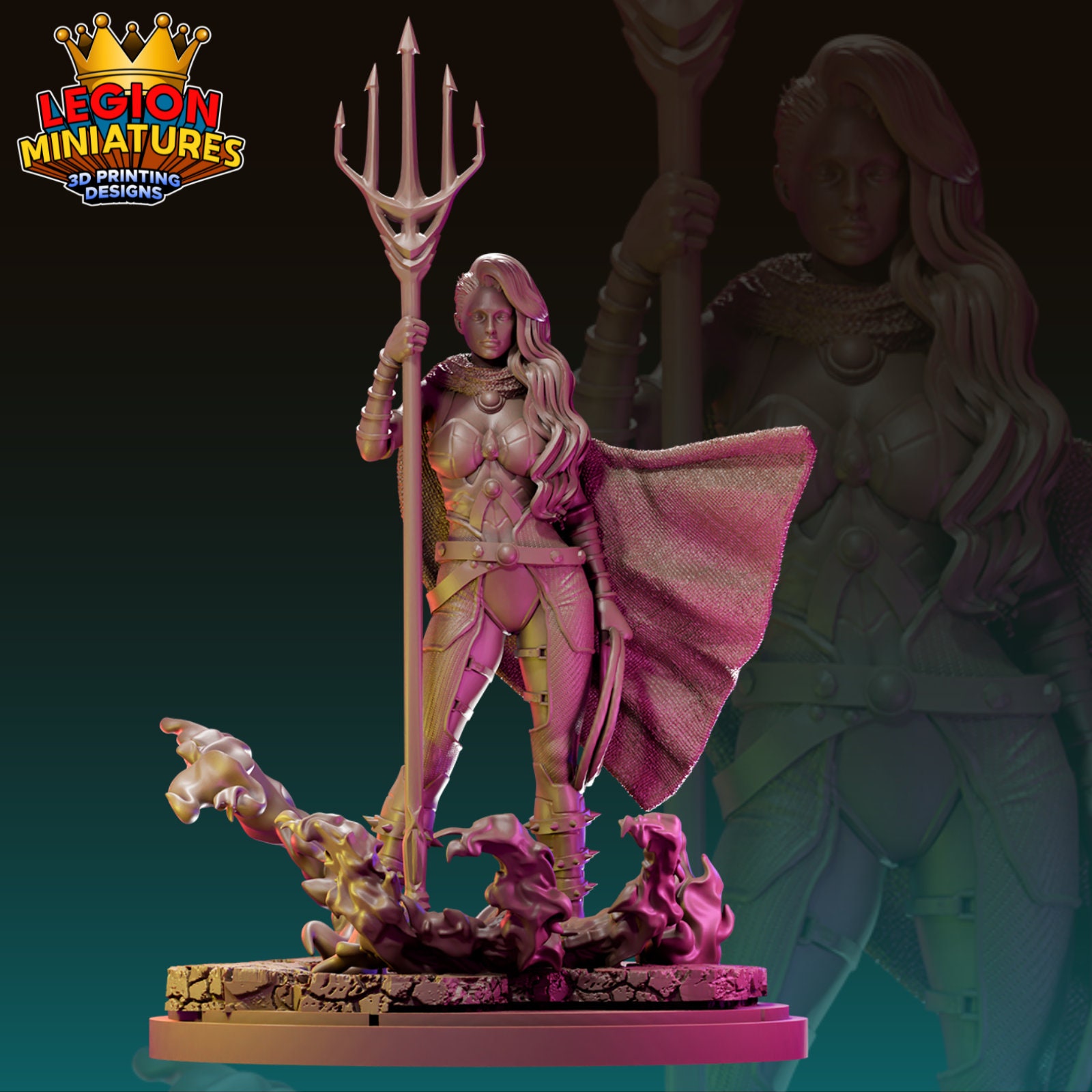 Hope by Legion Miniatures Great for Display, Superhero RPGs, and other Tabletop Games