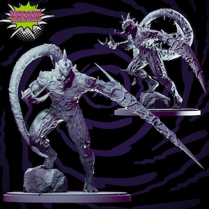 Bloodbath 40mm scale on 50mm base by Hardcore Miniatures Great for Display, Superhero RPGs, and other Tabletop Game