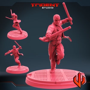 Businessman HalfMoon by Trident Studios Great for Crisis Protocol, Superhero RPGs, and other Sci-Fi Tabletop Games