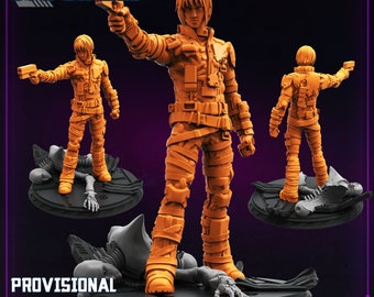 Provisional Safeguard Unit by Papsikels Great for Cyberpunk, Shadowrun, and other Scifi Tabletop Games