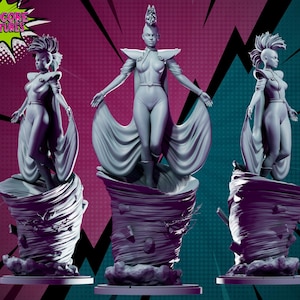 Tempest by Hardcore Miniatures Great for Display, SuperHero RPGs, and other Tabletop Game