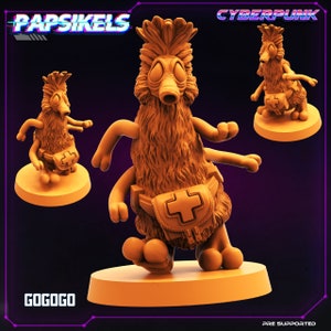 Gogogo by Papsikels Great for Cyberpunk, Dark Galaxy the Void, and other Sci-Fi TTG