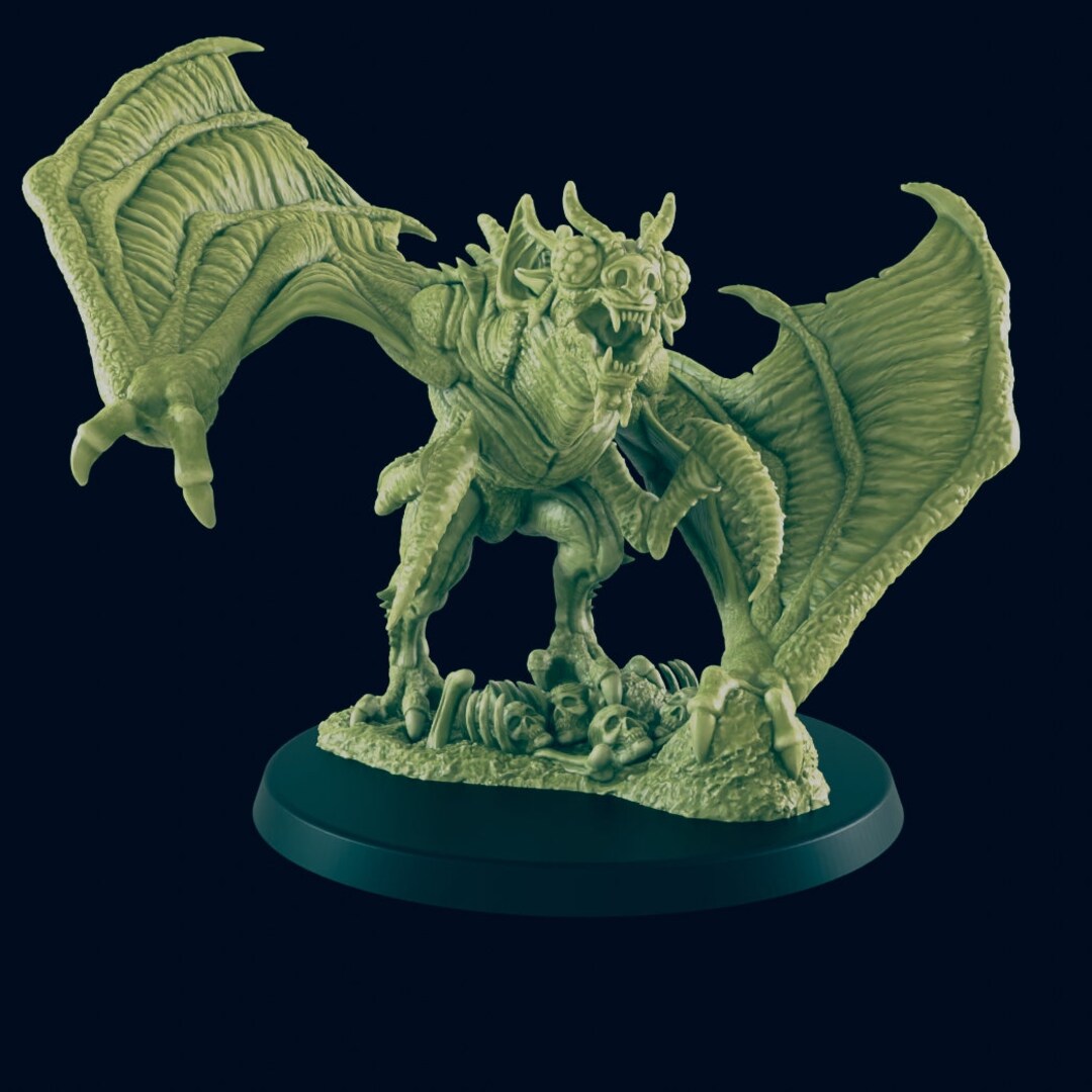 Mutated Bat Beastie by EC3D Designs Great for Cyberpunk - Etsy