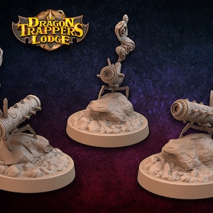 Nuranok&#39;s Cannon by Dragon Trapper Lodge  Great for Dungeons and Dragons, Pathfinder and other fantasy Table Top Games