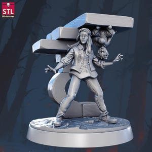 Maze Solvers 32mm scale from STL Miniatures Great for D&D, Pathfinder, Torg, and many other TTRpgs