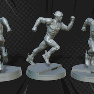 Contrasting Speed by Legion Miniatures Great for Display, Superhero RPGs, and other Tabletop Games