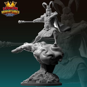 Monkey King by Legion Miniatures Great for Display, Superhero RPGs, and other Tabletop Games