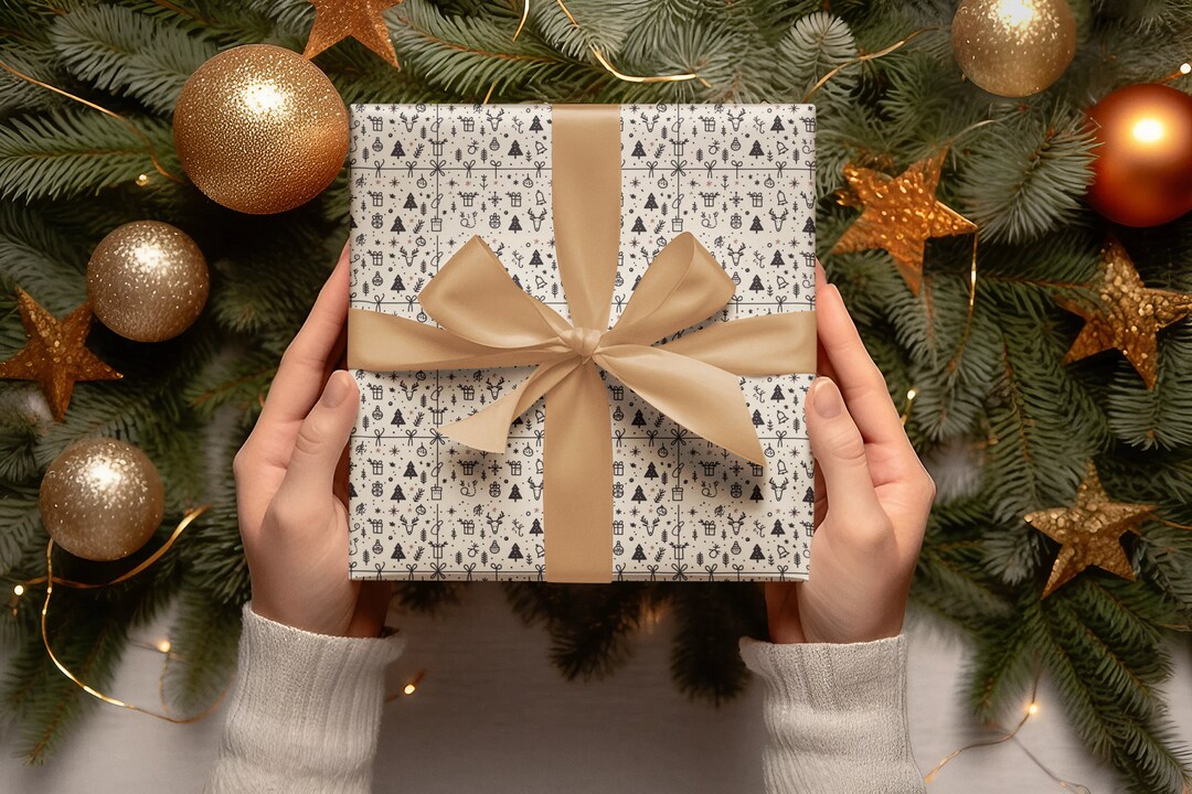 Whimsical Christmas Wrapping Paper 