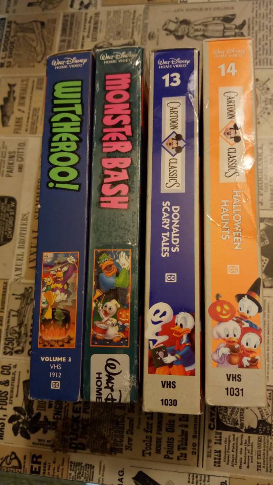 Disney Halloween VHS Lot - Etsy