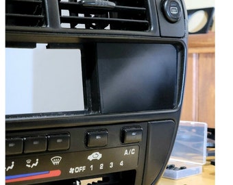 96-98 Civic EK Block Off Delete Clock / Pocket For Dash Radio Trim