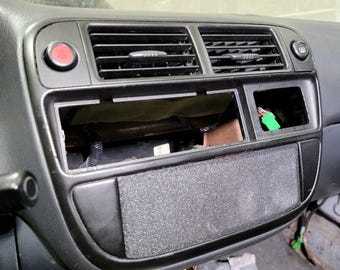 BLOCK OFF Honda Civic Climate Control Delete Plate EK 96 97 98