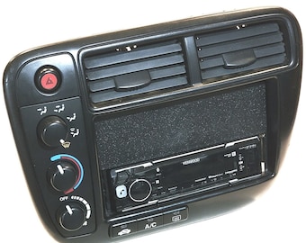 HALF DOUBLE Din Block Off Radio Stereo Civic Prelude Accord CRV Honda