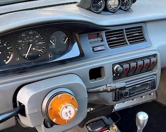 Civic EG Dash Vent 3 Gauge LHD Pod 52mm Hood Shade Triple Honda Mount 1992-1995