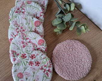 6 St. Abschminkpads, Kosmetikpads, Reinigungspads