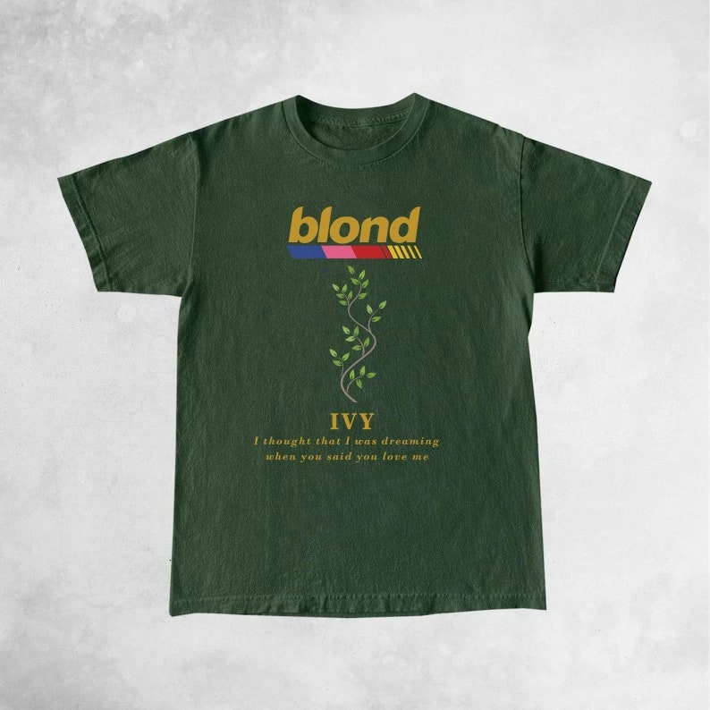 Frank Ocean Shirt, Frank Ocean Ivy