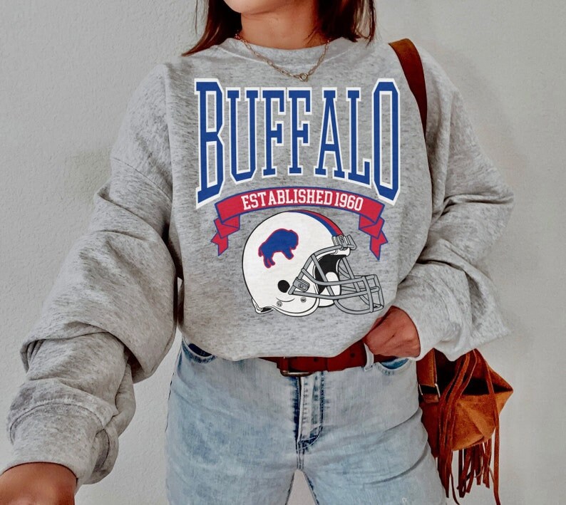 buffalo bills crewneck vintage