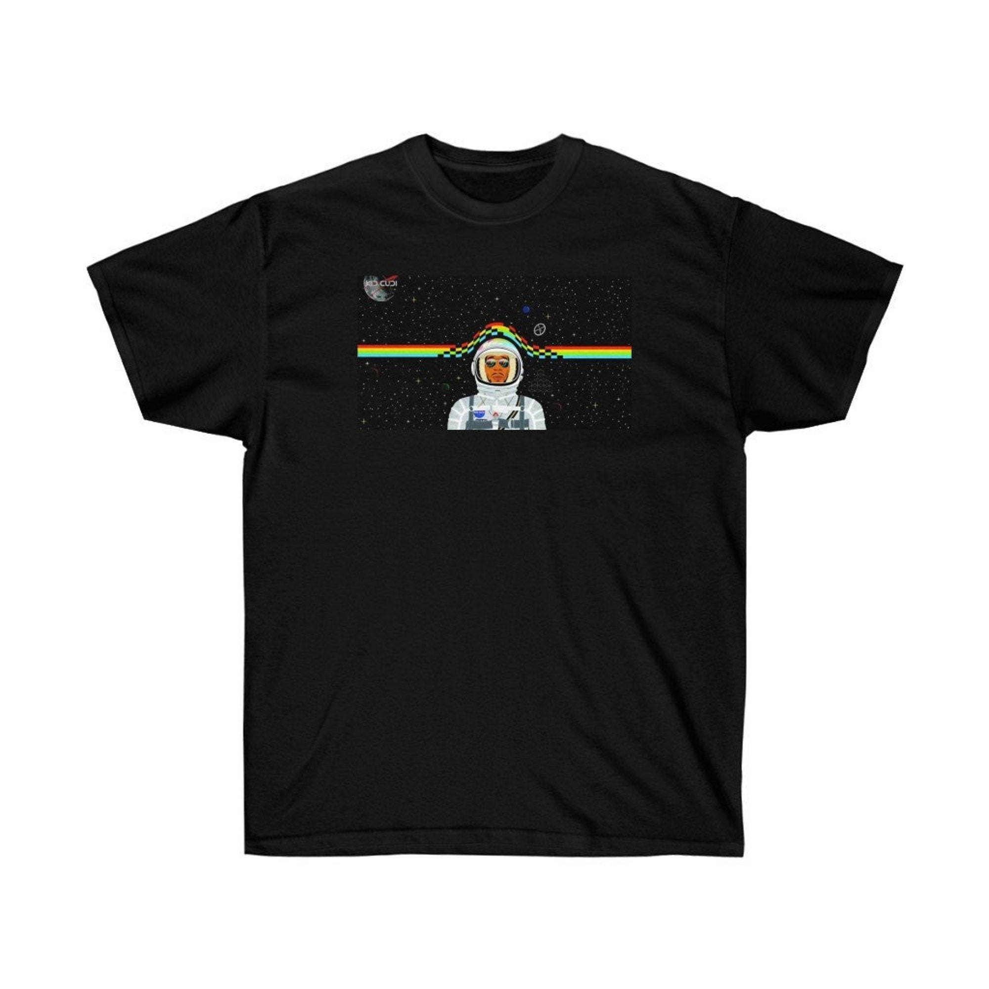 Kid Cudi Mensch auf dem Mond T-Shirt Kid Cudi Mensch auf dem Mond T-Shirt