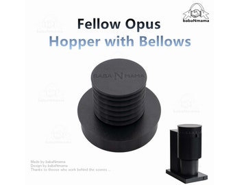 Fellow Opus Grinder Hopper with Bellows babaNmama