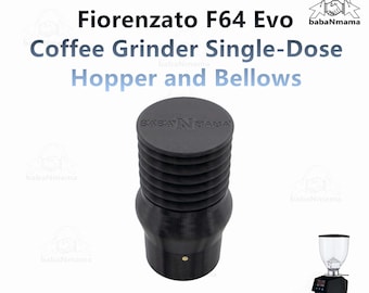 Fiorenzato F64 Evo Coffee Grinder Single-Dose Hopper and Bellows