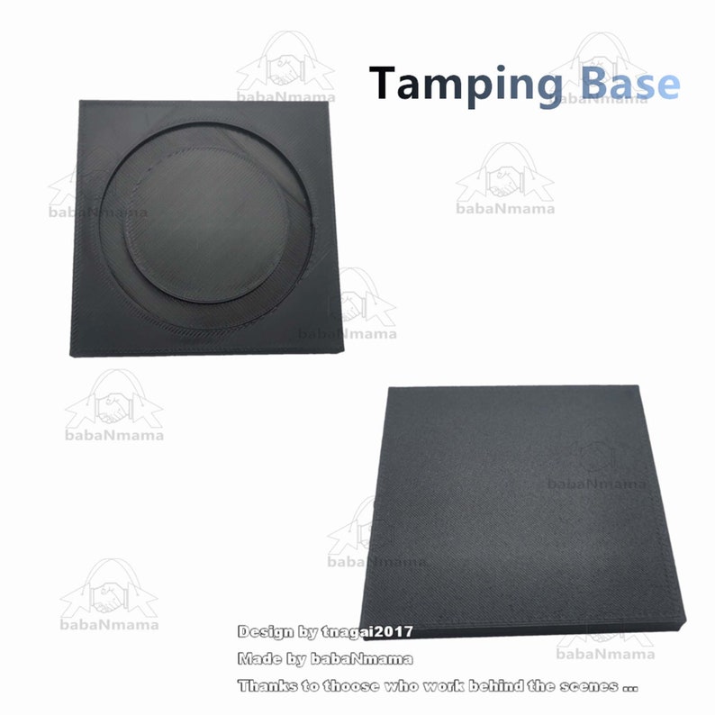 Cafflano Kompresso Dosing Funnel, Tamper and Tamping Base image 4