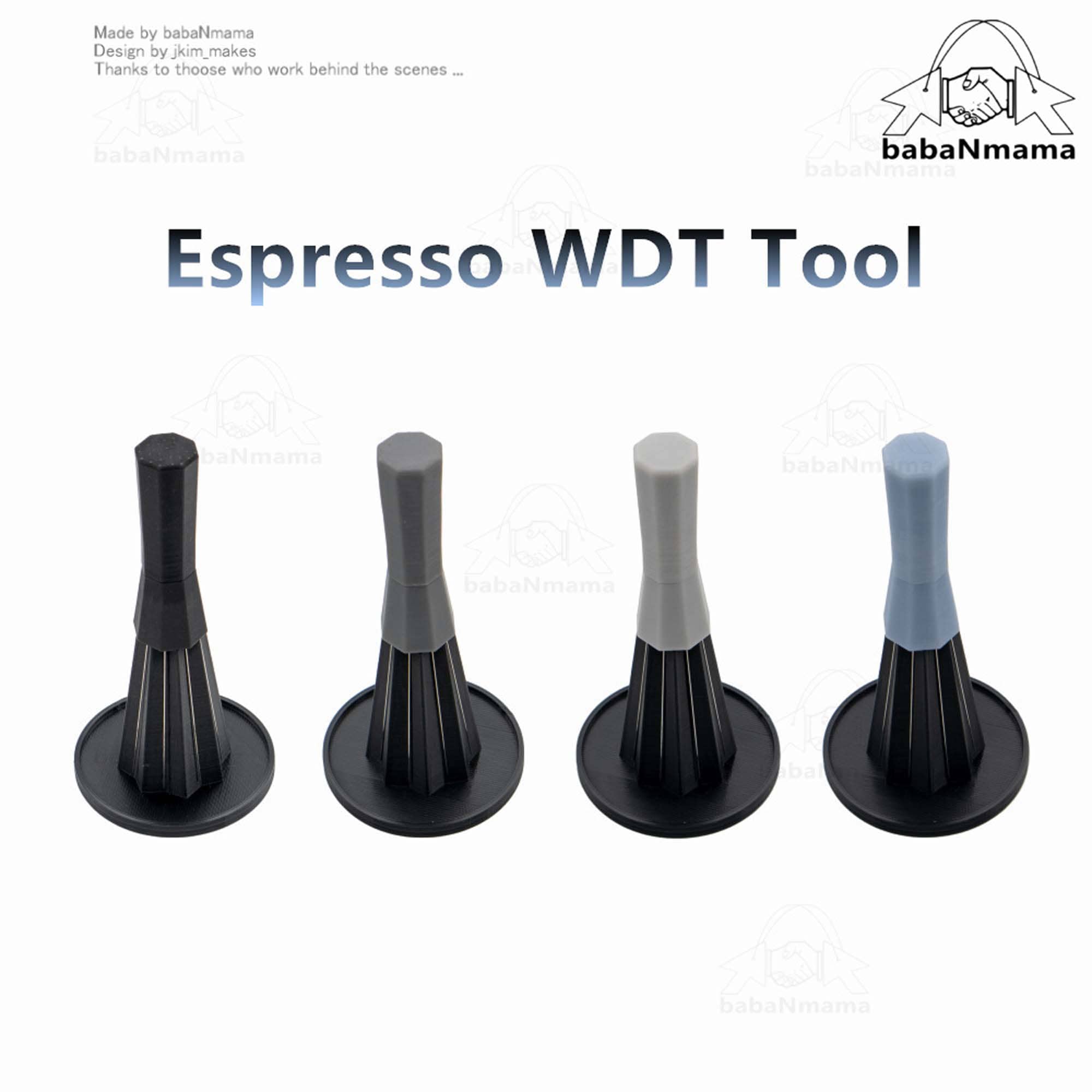  VEPEET Espresso Distribution Tool, Hand Tampers