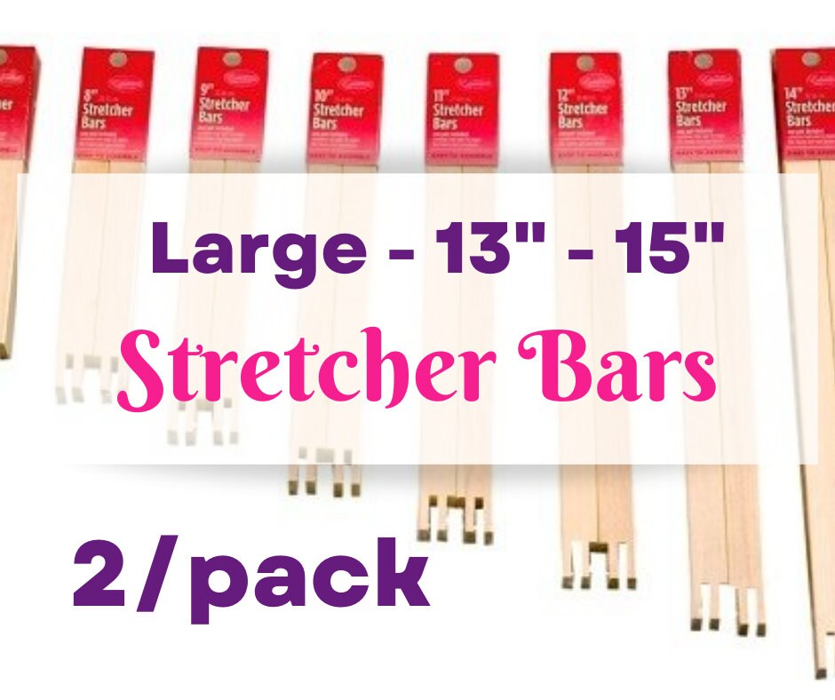 STRETCHER BARS for NEEDLEPOINT Four Bars Plus Tacks. Size Etsy