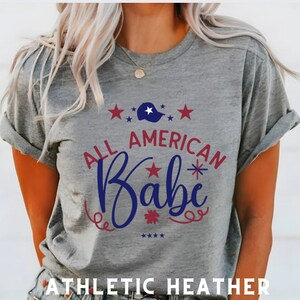 All American T-Shirt: Patriotic USA 4th of July Tee