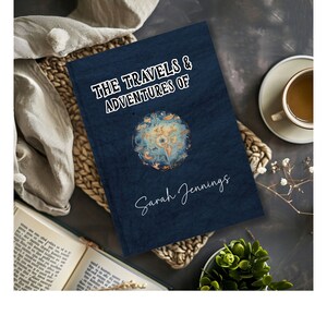 Travel Journal - Adventure for Memories, Vacation Notebook Gift, Custom Gift for Travel Enthusiast for Journal Memories