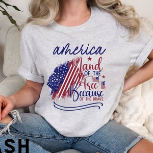 USA Flag T-Shirt: Patriotic 4th of July Tee
